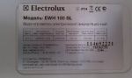 euroclimat фото шильдика бойлера Electrolux ewh 100 Испания
