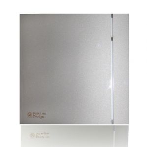 купить в одессе вытяжной вентилятор Вентилятор Soler&Palau SILENT-100 CZ  silver DESIGN с доставкой и установкой сделано в испании 
